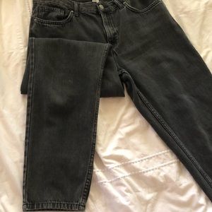 Black Forever 21 mom jeans